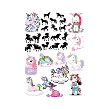 Unicorn Stciker Set-4 32 Parça Telefon, Tablet, Defter, Laptop Sticker