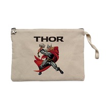 Thor War Krem Clutch Astarlı Cüzdan / El Çantası Krem
