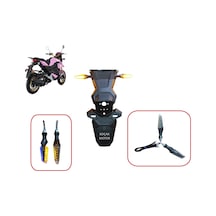 Yuki Hammer 50 Arka Sinyal Takımı Sarı Led Sinyal - Mavi Park