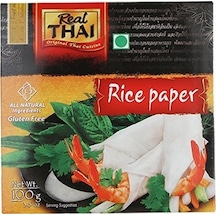 Real Thai 22 CM 100 G Pirinç Yufkası Real Thai 22 CM 100 G Pirinç Yufkası