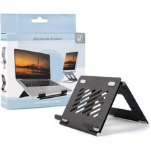 Petinka Ayarlanabilir Metal Dizüstü Destek Tabanı Katlanabilir Taşınabilir Laptop Sehpası Standı