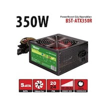 Powerboost 350 W BST-ATX350R 12 CM Fanlı Power Supply