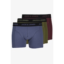 Jack & Jones Jacjerry Solid Trunks 3'lü Boxer 12263880