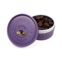 Melodi Bitter Çikolatalı Duble Fıstıklı Lokum 250 G