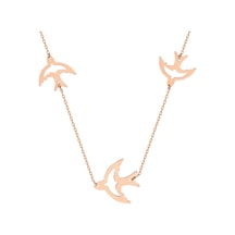 Glorria Rose Altın Anka Kolye N11.29742