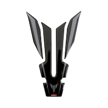 GP Kompozit Yamaha MT-25 2015-2022 Uyumlu İnce Tank Pad Siyah-Gri
