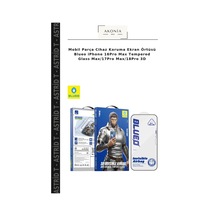 Mobil Parça Cihaz Koruma Ekran Örtüsü BlueoApple iPhone Uyumlu 16pro Max Tempered Glass Max/17pro Max/18pro 3d