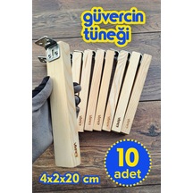 Vixpet Pine Ahşap Güvercin Tüneği 20 cm | 10 Adet | Bekar Tüneği | Ahşap Tünek | Dinlenme Tüneği