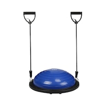 Uluslararası Standart Ebatlarda 58 Cm Çap Bosu Ball Bosu Topu Pilates Denge Aleti Pompa Dahil
