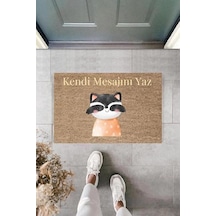 Dijital Baskı Kişiye Özel İç Kapı Dekorasyon Paspas Ps11196 Renkli