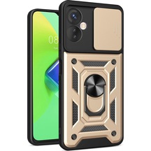 Hot 30 4g Kılıf Pars Lens Yüzüklü Silikon -