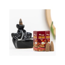 Aromatika Feng Shui Aromalı Geri Akışlı Şelale Tütsü