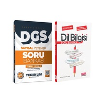 Yediiklim 2026 Dgs Sayısal Yetenek Ve Akm Dil Bilgisi Soru Bankası Seti 2 Kitap