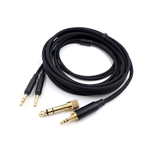 Sones Beyer T1 2./3. Nesil T5 / Amiro Dengeli Kulaklık Kablosu 3,5 Mm + 6,35 Mm Adaptör