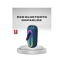 Hubrendy Tekno Taşınabilir Mini Bluetooth Hoparlör Güçlü Ses Ve Şık Kırmızı Tasarım