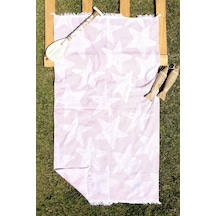 %100 Pamuk Desenli 90x160 Cm Plaj Havlusu