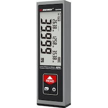 Sndway Taşınabilir Lazer Ölçüm Cihazı, 40m Menzil, Metal Kasa, Şarj Edilebilir, İç Mekan Kullanımı İçin Sw-b40