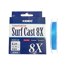 Kendo Surf Cast 8x Fighting 300mt 0,21mm Ice Blue Örgü İp Misina