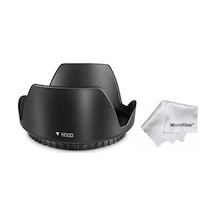 Canon 550d 600d 650d 700d 18-55mm Lens İle Uyumlu 58mm Yaprak Parasoley Flower Hood