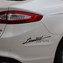 Limited Edition Sınırlı Sayıda Araba Sticker Yapıştırma