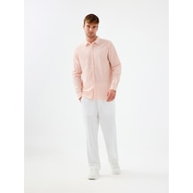 Regular Fit Erkek Pantolon Beyaz
