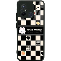 Xiaomi Redmi 12c Make Money Tasarımlı Glossy Telefon Kılıfı Çok Renkli