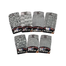 007 Desenli Erkek Boxer Boxer Yeni Sezon 6 Adet Ekonomik Paket Çok Renkli