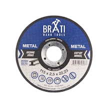 115x2,5 Metal Kesme Taşı 25 Adet Spiral İnox Kesici Disk Demir Kesme Diski 115x2,5x22,23