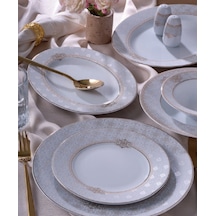 Güral Porselen 54 Parça 12 Kişilik Yemek Takımı Yt9305952 Çok Renkli