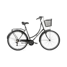Bisan Paradise S 28 Jant Şehir Bisikleti Siyah 7 Vites 56cm Kadro