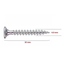 Sunta Vidası 4,0x35 Çinko 100 Adet