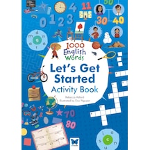 1000 English Words Activity Book: Let's Get Started Mavi Kelebek Yayınları
