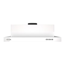 Vıcoa vuh 6001-w-60 Cm. Beyaz Dolap Altı Davlumbaz