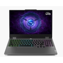 Lenovo LOQ 15IAX9 83GS00P6TR i5-12600HX 24 GB 512 GB SSD RTX4050 15.6" Free Dos FHD Dizüstü Bilgisayar
