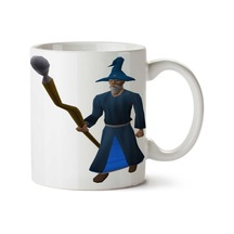 Wizard-png-picture İki Tarafı Baskılı Kupa Bardak Çok Renkli