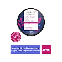 Urban Care Hyaluronik Asit & Kolajen Kuru ve Cansız Saçlara Özel Yoğun Gece Saç Bakım Maskesi 230 ML