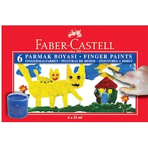 Faber-Castell Parmak Boyası 6 Renk 160402 N11.503