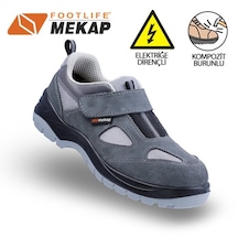 Mekap Policap 157-01 Gri S1 Src Elektrikçi Ayakkabısı (525275518)