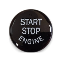 Bmw 3 Serisi E90 2005-11 Start Stop Basma Düğmesinin Kapağı Siyah
