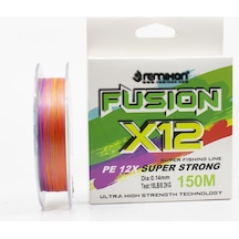 Remixon Fusion 150m X12 Multi Color Ip Misina - 0,20mm