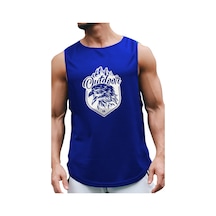 Bluu Outdooreagle Kolsuz Sporcu T-shirt Tank Top Spor Atlet