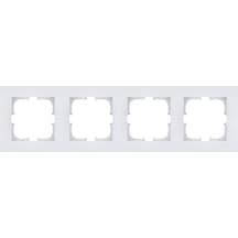 Çerçeve Dörtlü, Beyaz, Karell, 224x83x10 Mm