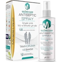 Multiway Clean %100 Doğal ve Çevre Dostu HOCL Antiseptik 100 ML