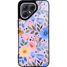 Tecno Pova 7 Pro Çiçek Bahçesi Tasarımlı Glossy Telefon Kılıfı Çok Renkli