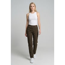 Seleste Kadın Pantolon 25k394 Haki