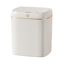 Suntek Mutfak Banyo Ofis 11l Için Sensör Çöp 11-litre Beyaz