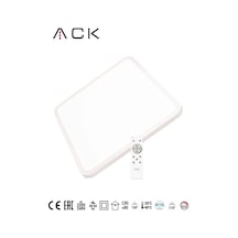 54w Cct Smart Led Panel 50x50 Cm Uzaktan Kumandalı Tuya Bluetooth Akıllı Sıva Üstü Armatür - 935454937 Diğer