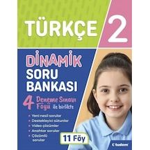 2.Sınıf Türkçe Dinamik Soru Bankası -  Tudem Yayınları