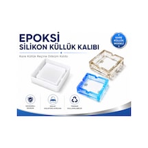 Kare Küllük Reçine Döküm Epoksi Kalıbı