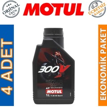 Motul 300V Fl 15W-50 4T 4 Zamanlı Motosiklet Motor Yağı 4 x 1 L